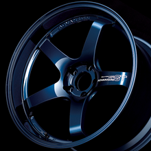 Load image into Gallery viewer, Advan GT Premium Version 21x12.0 / +45 ET / 5x120 / 70.1mm Bore / Racing Titanium Blue and Ring