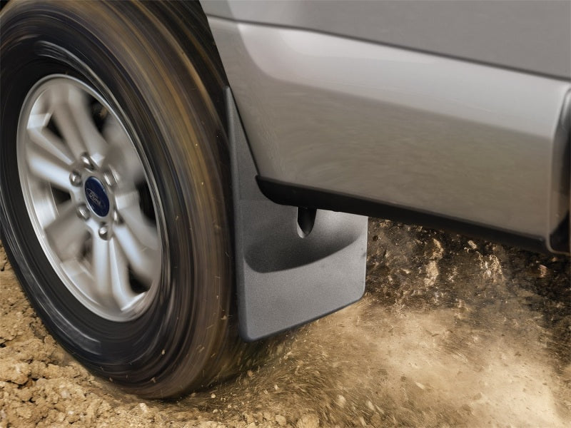 WeatherTech 25-25 Jeep Wrangler 4xe Rear Mudflaps - Black 120211