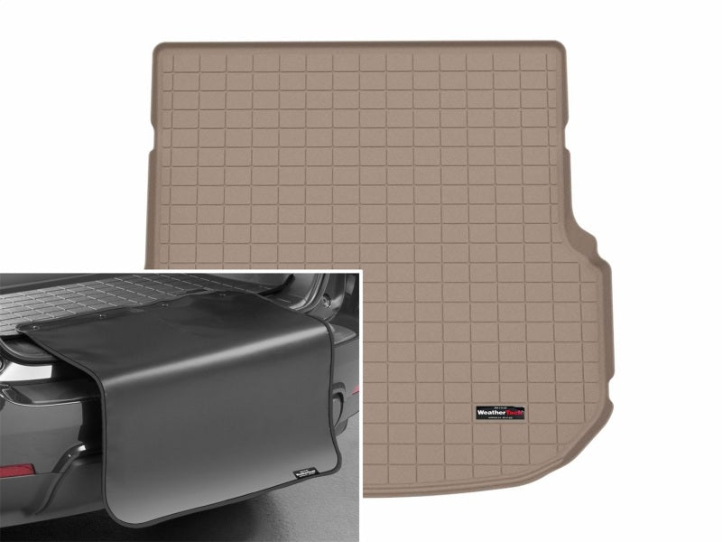 WeatherTech 25-25 Genesis GV80 Coup Trunk Cargo Liner w/Bumper Protector - Tan 411827SK