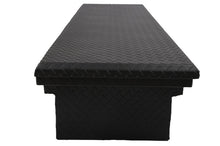 Load image into Gallery viewer, Dee Zee Universal Tool Box - Red Crossover - Single Lid Black BT (Low/Txt Blk)