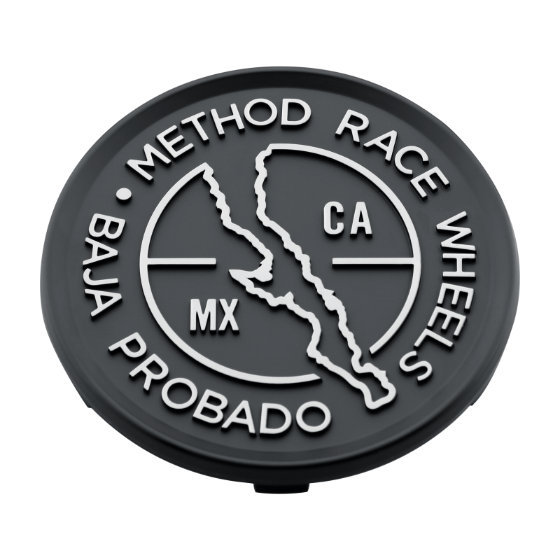 Method Cap BAJA - 107MM - Snap In - Black CP-BAJA107S-B