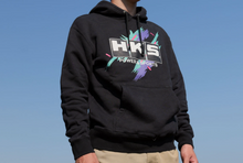 Load image into Gallery viewer, HKS HOODIE SUPER RACING BLACK XL