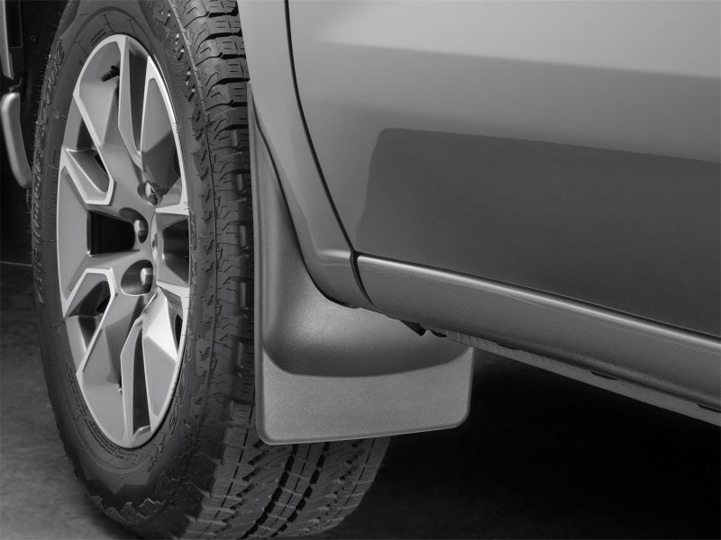 WeatherTech 2026 Tesla Model Y Front No Drill MudFlaps - Black 110226