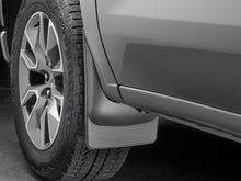 Load image into Gallery viewer, WeatherTech 2026 Tesla Model Y Front No Drill MudFlaps - Black 110226