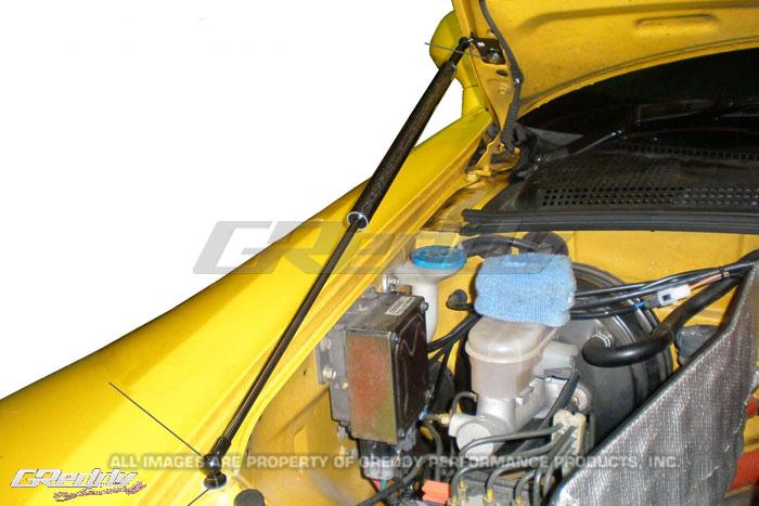 GReddy 00-09 Honda S200 AP1/AP2 Engine Hood Lifter Kit (Designed for OEM weight hoods.) - GTR Auto