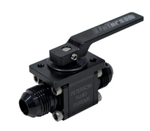 Load image into Gallery viewer, Peterson Fluid Systems Ball Valve Flange Mount -8AN