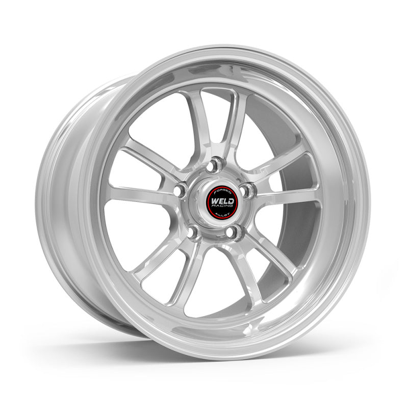 Weld S70 RT-S 17x10in / 5x120.65 BP / 8.3in. BS - Polished Center - Polished Shell Wheel