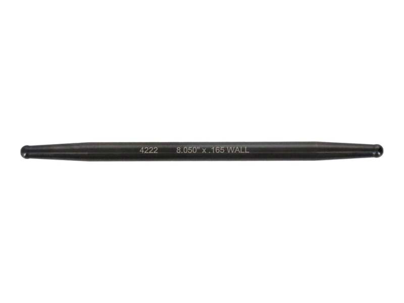 Manley Push Rod - 7/16 Dia. - 9.100 Length - 0.165 Wall - 4130 Chrome Moly - Swedged End - Set of 8