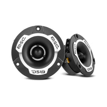 Load image into Gallery viewer, DS18 3.8in Super Bullet Tweeter 120 Watts RMS 1in Aluminum Vc 4 ohm Silver