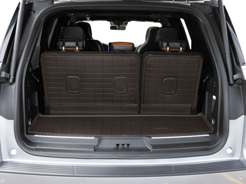 WeatherTech 21-24 Ford Expedition Behind 3rd Row Seating SeatBack Cargo Liners HP - Cocoa 431733IM