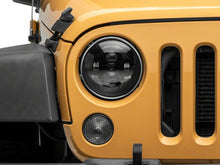 Load image into Gallery viewer, Raxiom 07-18 Jeep Wrangler JK 7-In LED Headlights- Black Housing (Clear Lens)