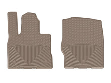 Load image into Gallery viewer, WeatherTech 2020+ Ford Explorer Front Rubber Mats - Tan
