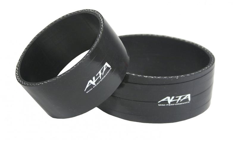 ALTA 02-06 Mini Cooper S/JCW & 02-08 S/JCW Convertible R53 Silicone Boost Couplers - Black - GTR Auto