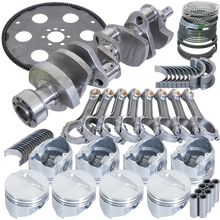 Load image into Gallery viewer, Eagle Chevy 350 1Pc 3.750in Crank 5.700in I-Beam Rods 4.060in Pistons 153 Tooth FP Balanced Assembly