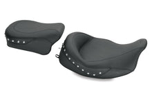 Load image into Gallery viewer, Mustang 08-21 Harley Electra Glide Std,Rd Glide,Rd King,Str Glide Touring Solo Seat w/Studs - Black