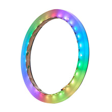 Load image into Gallery viewer, DS18 Marine And Powersports Speakers And Towers Ring 6.5in Digital LED lights 1/2in Spacer Depth