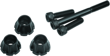 Load image into Gallery viewer, Kuryakyn Windshield Screws 14-Up FL Touring Models Black