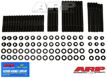 Load image into Gallery viewer, ARP SB Chevy, w/Bowtie alum and cast Black, undercut Head Stud Kit