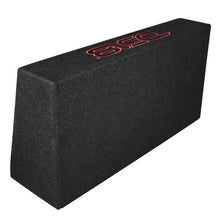Load image into Gallery viewer, DS18 Dual 10in Shallow Enclosure w/ Subwoofer 350 Watts RMS Sealed Black Carpet Amplified