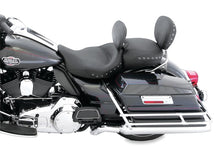 Load image into Gallery viewer, Mustang 08-21 Harley Electra Glide Std,Rd Glide,Rd King,Str Glide Touring Solo Seat Blk Pearls-Black