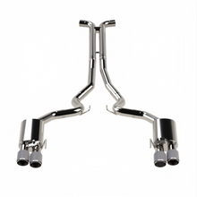 Load image into Gallery viewer, Kooks 18-24 Ford Mustang GT 5.0 3in. Valved Touring Cat-Back Exhaust - Carbon Tips