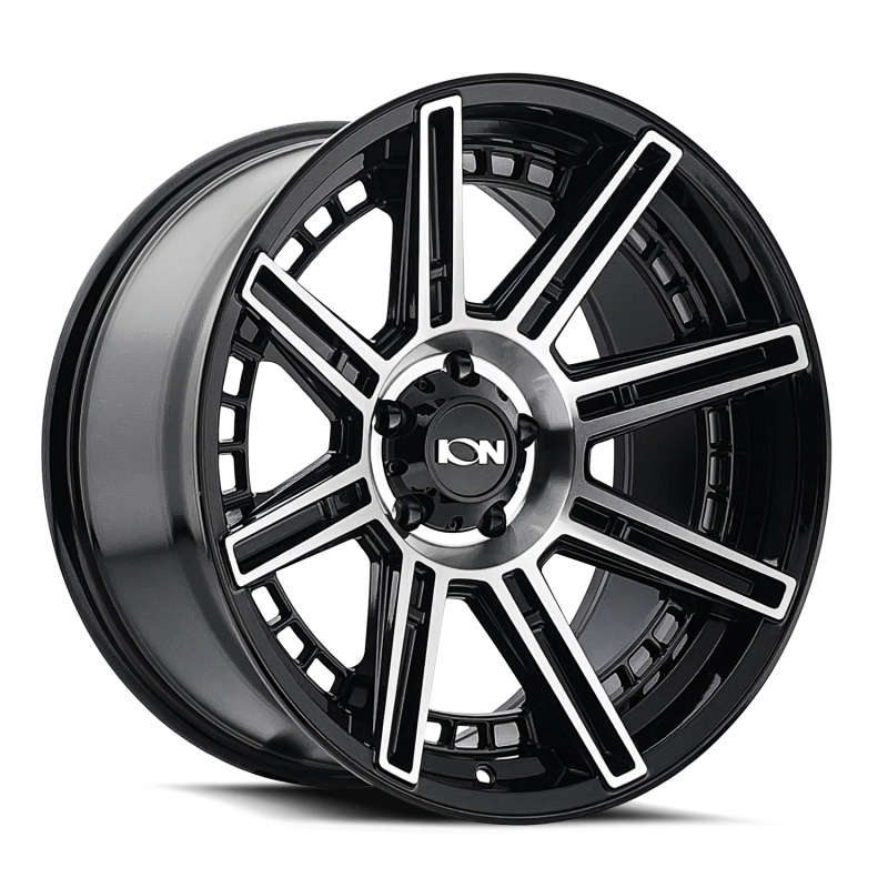 ION Type 149 20x10 / 8x170 BP / -24mm Offset / 125.2mm Hub Black/Machined Wheel - GTR Auto