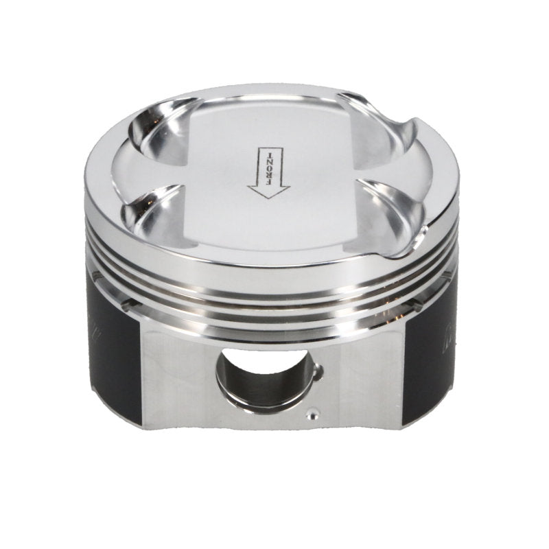 Manley 93-98 Toyota Supra Turbo (2JZGTE) 86.5mm +.5mm Oversized Bore 8.5:1 Dish Piston Set with Ring - GTR Auto