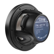 Load image into Gallery viewer, DS18 NXL-M Series Spkr w/ RGB LED Lights 6.5in 2-Way 100 Watts RMS 4 ohm Blk Grill Detached w/ Cover