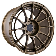 Load image into Gallery viewer, Enkei NT03RR 18x10.5 5x114.3 15mm Offset 75mm Bore Titanium Gold Wheel