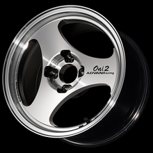 Load image into Gallery viewer, Advan ONI2 14x5.5 / +38 Offset / 4x100 / 63mm Bore / Machining and Diamond Cut