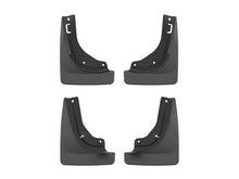 Load image into Gallery viewer, WeatherTech 2026 Tesla Model Y Front &amp; Rear No Drill MudFlaps - Black 110226-120226