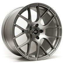 Load image into Gallery viewer, Enkei Raijin 18x8 45mm Offset 5x112 Bolt Pattern 72.6 Bore Diameter Titanium Gray Wheel *Min Qty 40*