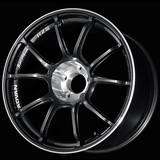 Advan RZIII 18x9.5 / +45 Offset / 5x114.3 BC / 73mm Bore / Black Gun Metallic & Diamond Cut