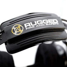 Load image into Gallery viewer, Rugged Radios FHS Over-The-Head Fire Safety Industrial Headset With PTT Button / No Cable