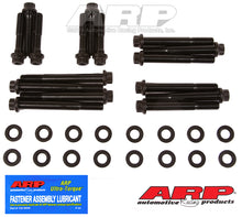 Load image into Gallery viewer, ARP SB Chevy 2-Bolt Large Journal w/ 1/2 Inch Straps on F&amp;R Caps Main Bolt Kit