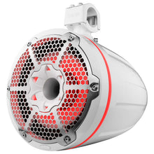 Load image into Gallery viewer, DS18 Tower Speakers Towers Speakers 10in 1in Driver 300 Watts RMS w/ RGB LED Lights White