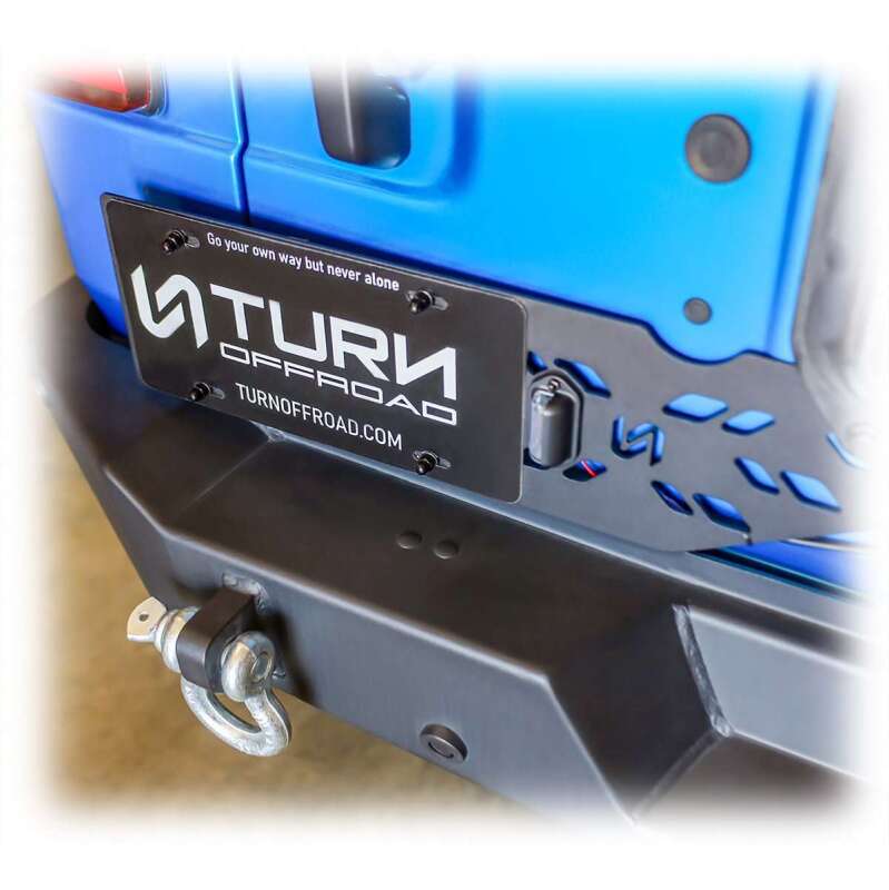Turn Offroad 2018+ Jeep JL License Plate Relocation JLEA1-M1