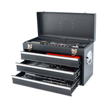 Load image into Gallery viewer, BikeMaster 3 Drawer Toolbox -  Includes 129 Piece Tool Set