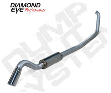 Load image into Gallery viewer, Diamond Eye KIT 4in Turbo Back SGL SS: TURN DOWN 00-03 FORD 7.3L F250/F350