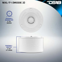 Load image into Gallery viewer, DS18 3.8in 120 Watts RMS 4 ohm 1in Aluminum Vc Super Bullet Tweeter