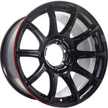 Load image into Gallery viewer, Gram Lights 57Trans-X Rev Limit 20X9.5 +25 6x139.7 Black w/ Machining E-PRO Coat Wheel