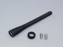 Load image into Gallery viewer, Cusco Short Antenna Black in Side Thread Limited Reception Radio Band