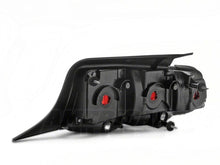 Load image into Gallery viewer, Raxiom 10-12 Ford Mustang Aero Tail Lights- Black Housing (Smoked Lens)