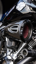 Load image into Gallery viewer, Performance Machine 93-06 Big Twin CV Carb,01-17 Big Twin Delphi C4 Series Air Cleaner - CF/Blk Ops