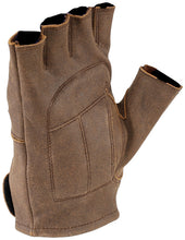 Load image into Gallery viewer, Kuryakyn Leather By River Road Buster Vintage Shorty Gloves Black - XL