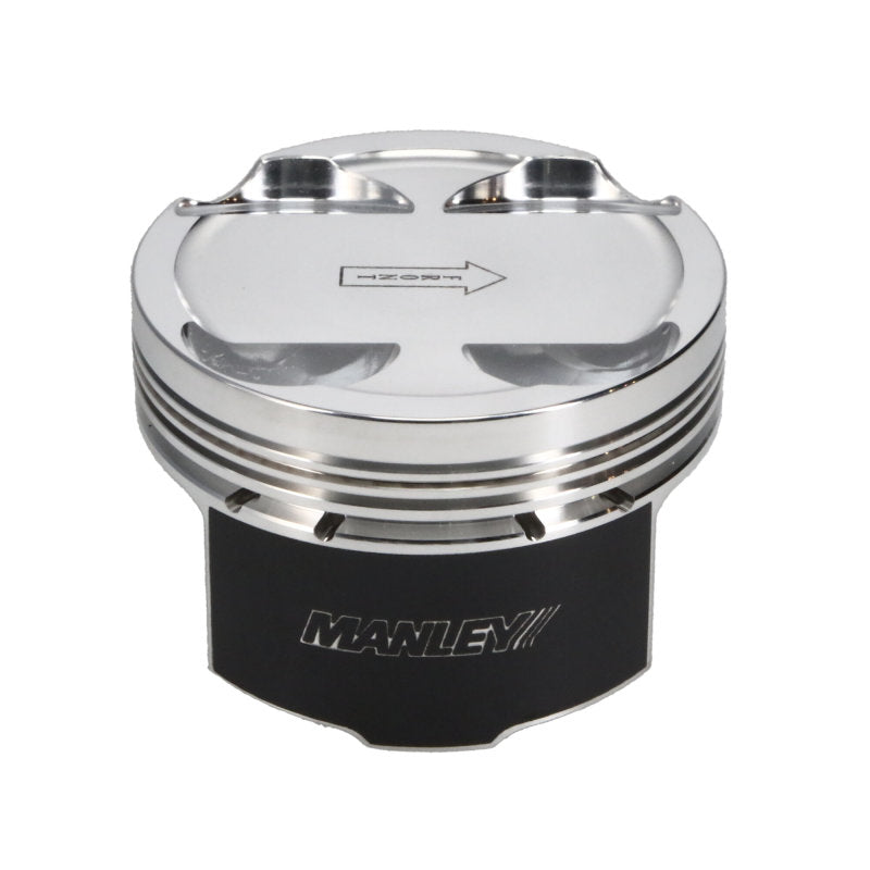 Manley 93-98 Toyota Supra Turbo (2JZGTE) 86.5mm +.5mm Oversized Bore 8.5:1 Dish Piston Set with Ring - GTR Auto
