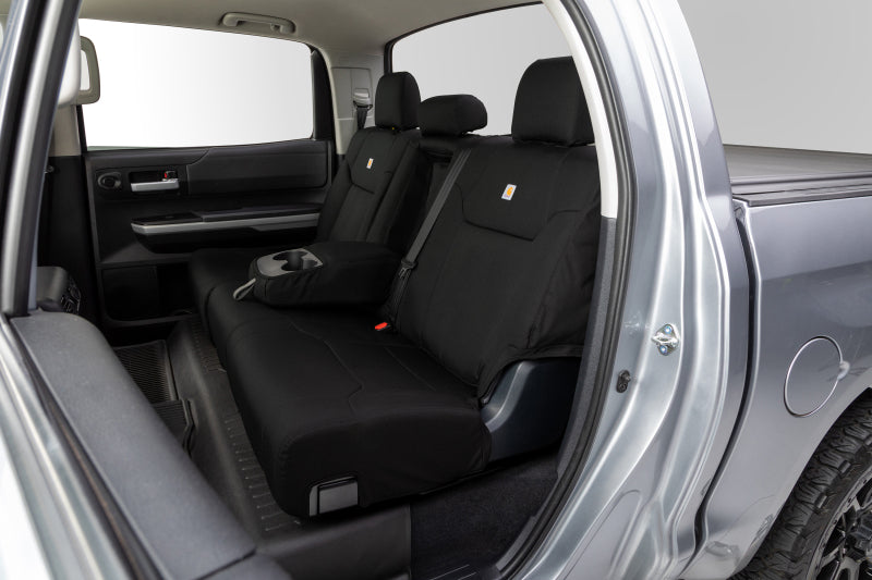Covercraft 20-22 Toyota Corolla Carhartt Super Dux PrecisionFit Custom Front Row Seat Covers - Black GTT4192ABCOBK