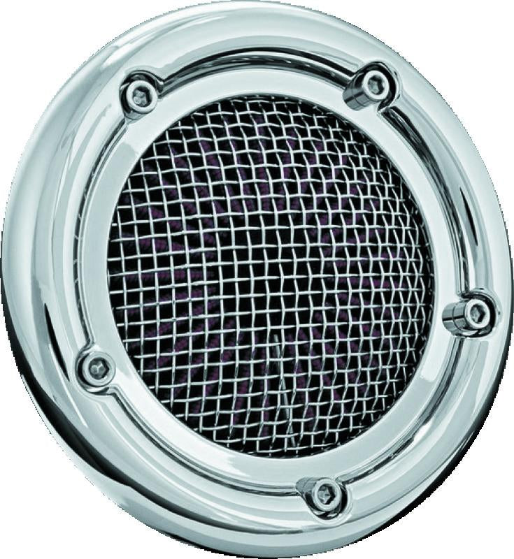 Kuryakyn Velociraptor Street Air Cleaner Chrome 9370