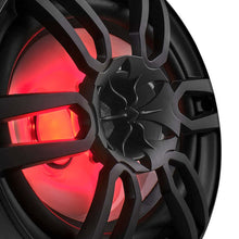 Load image into Gallery viewer, DS18 NXL Series Coaxial Marine Speaker w RGB Lights 6x9in 2-Way 125 Watts RMS 4 ohm Black w Cover