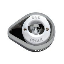 Load image into Gallery viewer, S&amp;S Cycle Stealth Slasher Teardrop Air Cleaner Cover - Chrome